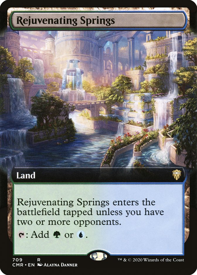 Rejuvenating Springs (Extended) [Commander Legends] | RetroPlay Games