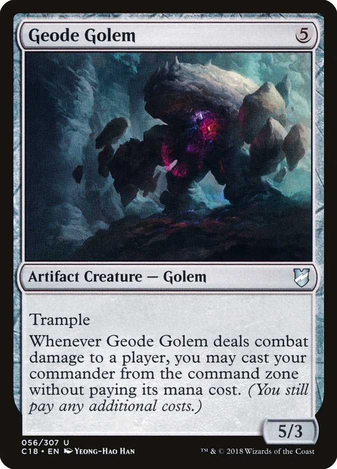 Geode Golem [Commander 2018] | RetroPlay Games