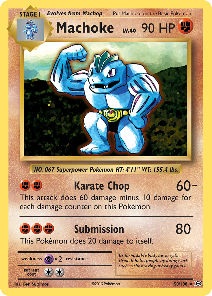 Machoke (58/108) [XY: Evolutions] | RetroPlay Games