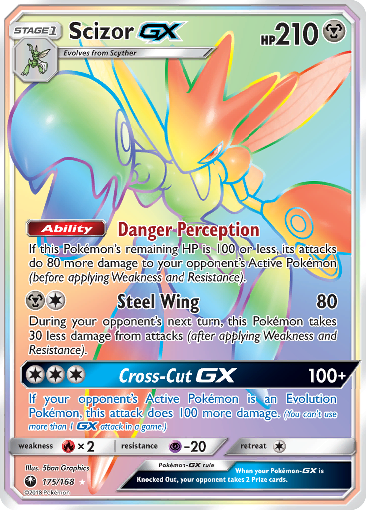 Scizor GX (175/168) [Sun & Moon: Celestial Storm] | RetroPlay Games