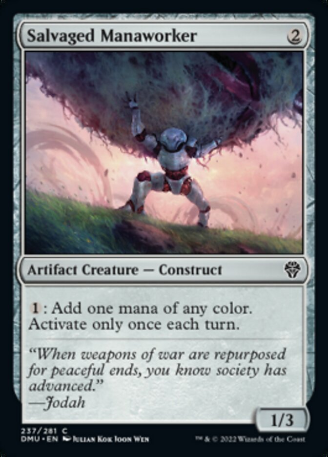 Salvaged Manaworker [Dominaria United] | RetroPlay Games