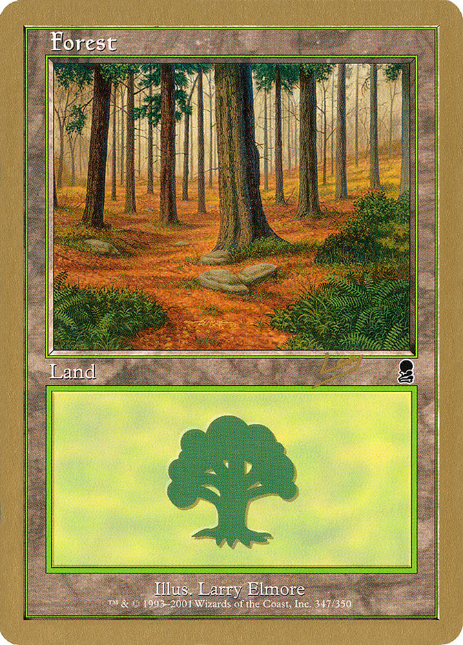 Forest (rl347) (Raphael Levy) [World Championship Decks 2002] | RetroPlay Games