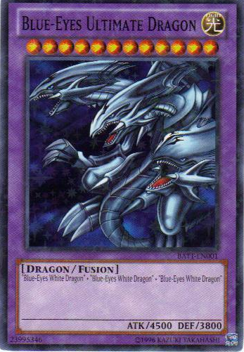 Blue-Eyes Ultimate Dragon [BATT-EN001] Starfoil Rare | RetroPlay Games