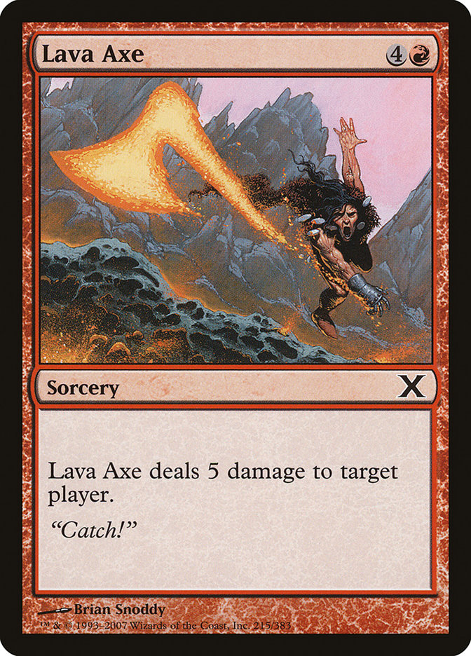 Lava Axe [Tenth Edition] | RetroPlay Games