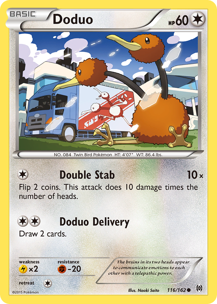 Doduo (116/162) [XY: BREAKthrough] | RetroPlay Games