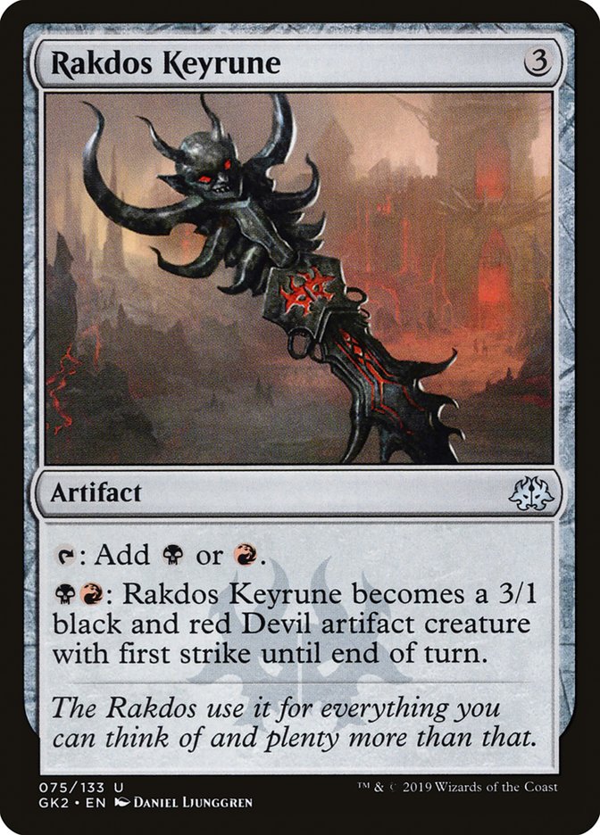 Rakdos Keyrune [Ravnica Allegiance Guild Kit] | RetroPlay Games