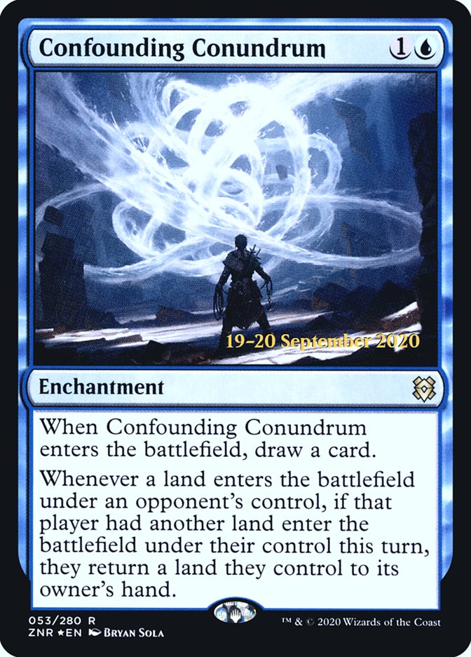 Confounding Conundrum  [Zendikar Rising Prerelease Promos] | RetroPlay Games