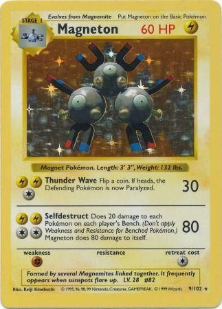 Magneton (9/102) [Base Set Shadowless Unlimited] | RetroPlay Games