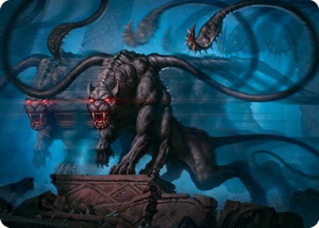 Displacer Beast Art Card [Dungeons & Dragons: Adventures in the Forgotten Realms Art Series] | RetroPlay Games