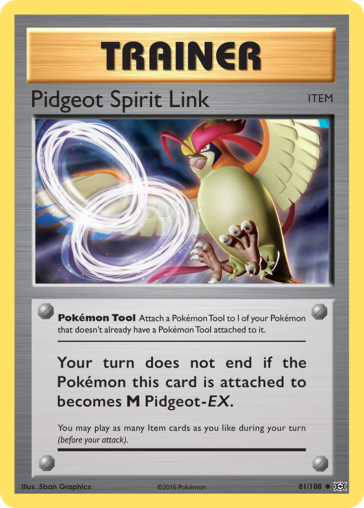 Pidgeot Spirit Link (81/108) [XY: Evolutions] | RetroPlay Games