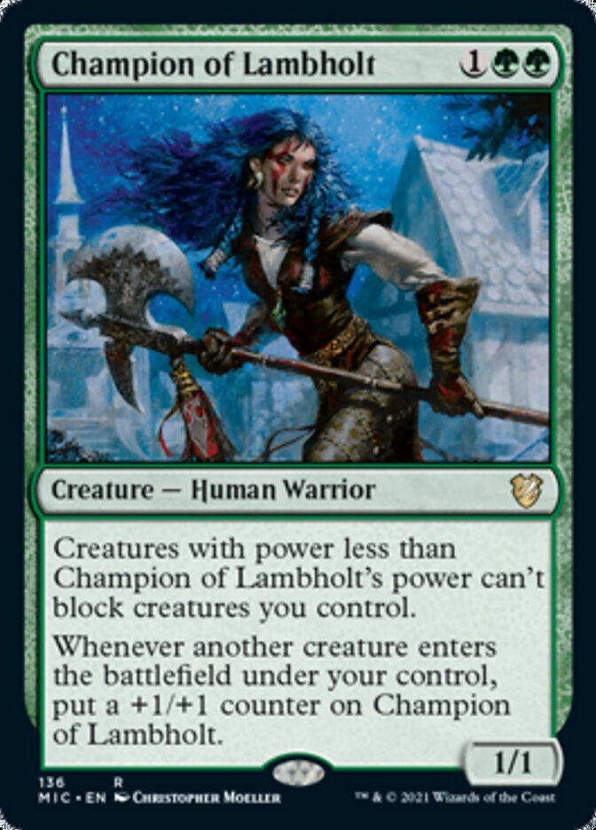 Champion of Lambholt [Innistrad: Midnight Hunt Commander] | RetroPlay Games