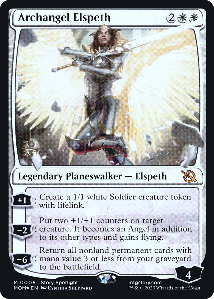 Archangel Elspeth [March of the Machine Prerelease Promos] | RetroPlay Games