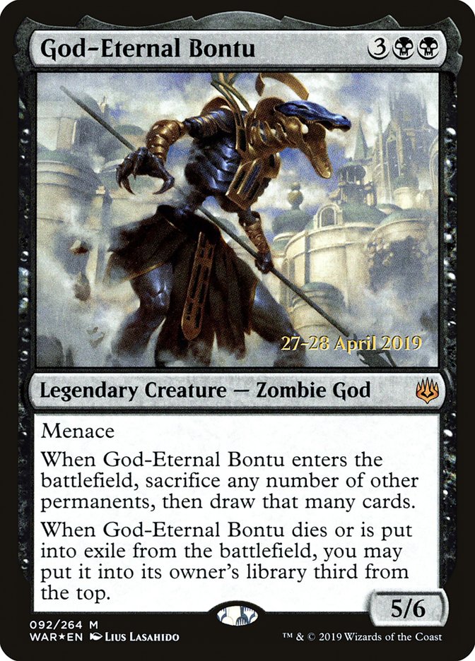 God-Eternal Bontu  [War of the Spark Prerelease Promos] | RetroPlay Games