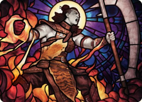 Garna, Bloodfist of Keld Art Card [Dominaria United Art Series] | RetroPlay Games