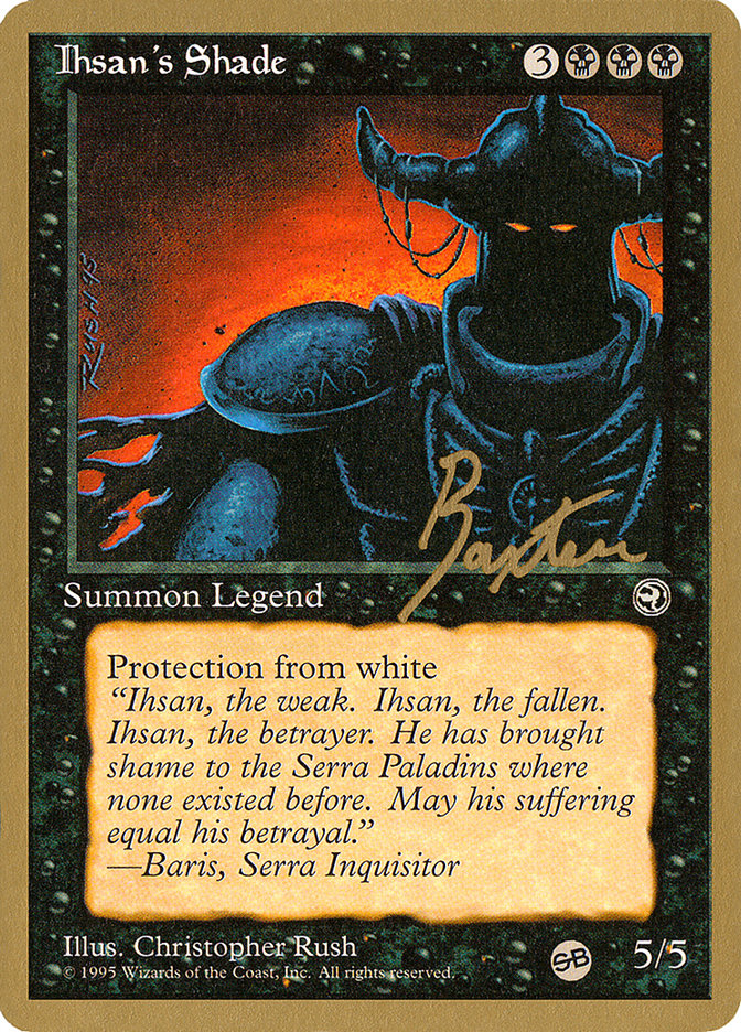 Ihsan's Shade (George Baxter) (SB) [Pro Tour Collector Set] | RetroPlay Games