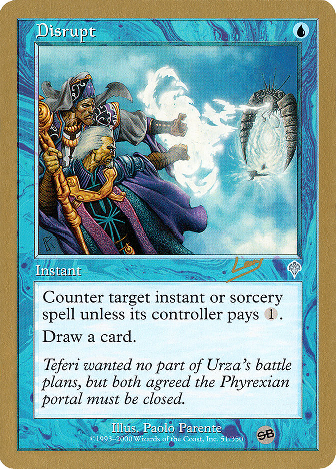 Disrupt (Raphael Levy) (SB) [World Championship Decks 2002] | RetroPlay Games
