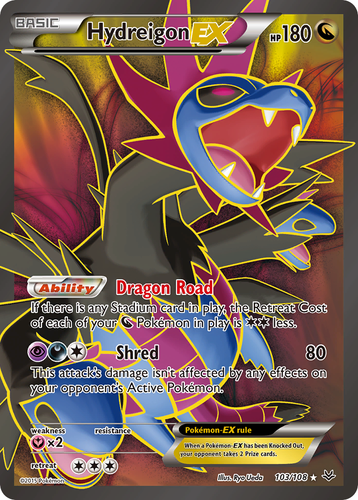 Hydreigon EX (103/108) [XY: Roaring Skies] | RetroPlay Games