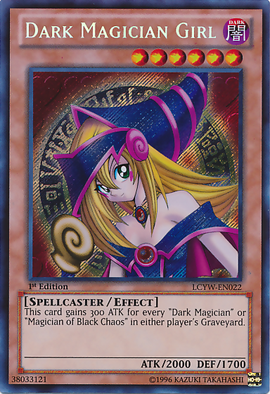 Dark Magician Girl [LCYW-EN022] Secret Rare | RetroPlay Games