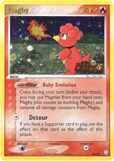 Magby (24/109) (Stamped) [EX: Team Rocket Returns] | RetroPlay Games