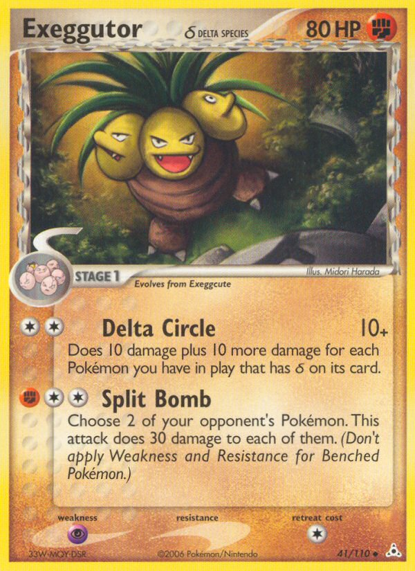 Exeggutor (41/110) (Delta Species) [EX: Holon Phantoms] | RetroPlay Games