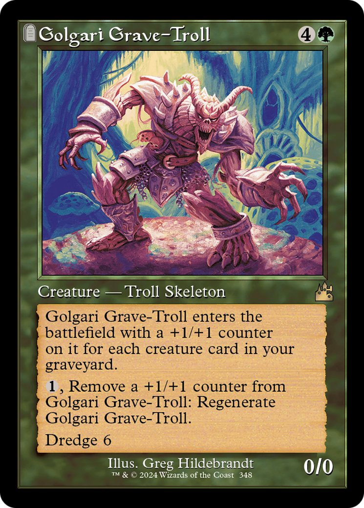 Golgari Grave-Troll (Retro Frame) [Ravnica Remastered] | RetroPlay Games