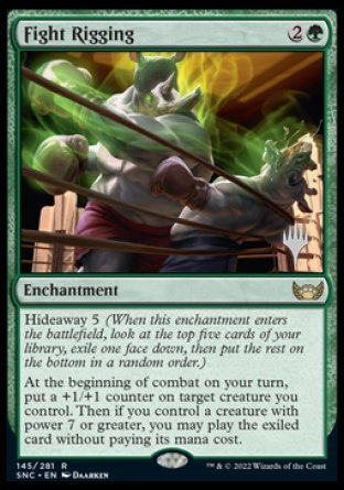 Fight Rigging (Promo Pack) [Streets of New Capenna Promos] | RetroPlay Games