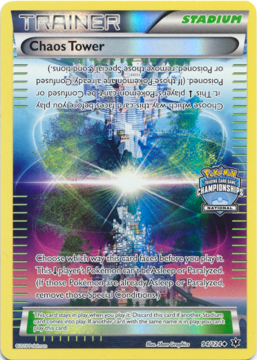 Chaos Tower (94/124) (National Championship Promo) [XY: Fates Collide] | RetroPlay Games