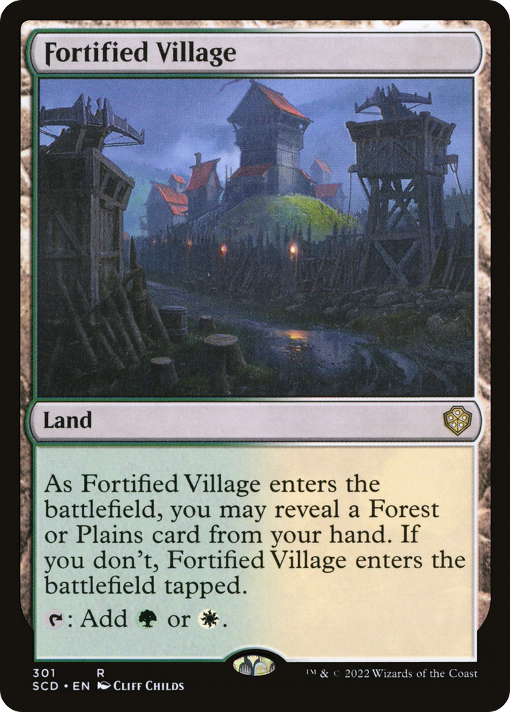 Fortified Village [Starter Commander Decks] | RetroPlay Games