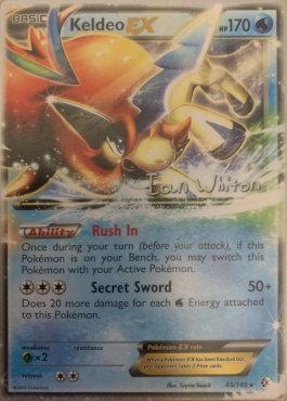 Keldeo EX (49/149) (American Gothic - Ian Whiton) [World Championships 2013] | RetroPlay Games