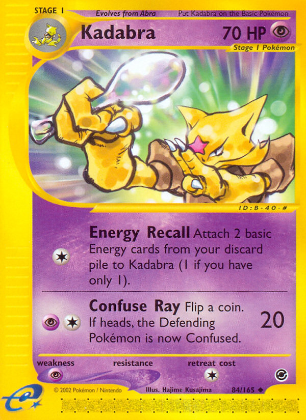 Kadabra (84/165) [Expedition: Base Set] | RetroPlay Games