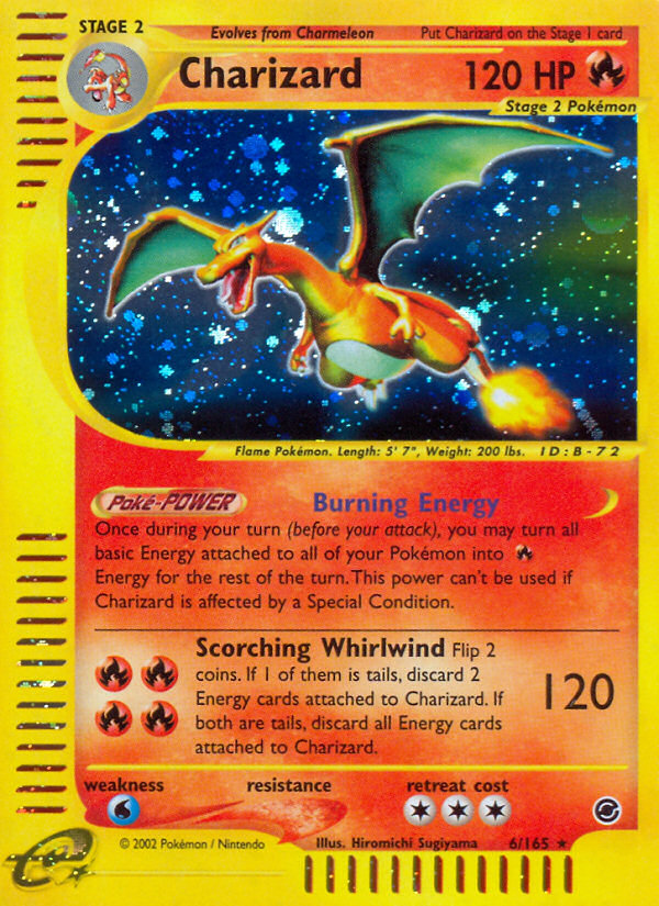 Charizard (6/165) [Expedition: Base Set] | RetroPlay Games
