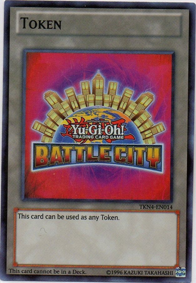 Yu-Gi-Oh! Battle City Token [TKN4-EN014] Super Rare | RetroPlay Games