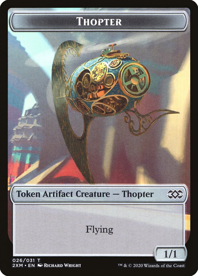 Thopter (026/031) [Double Masters Tokens] | RetroPlay Games