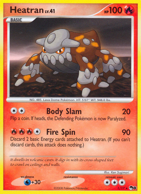 Heatran (1/17) [POP Series 8] | RetroPlay Games