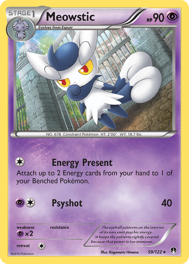 Meowstic (59/122) [XY: BREAKpoint] | RetroPlay Games