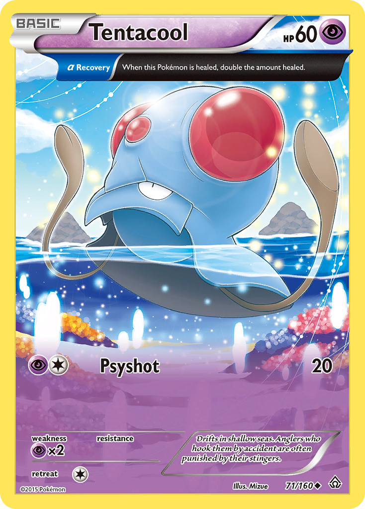 Tentacool (71/160) [XY: Primal Clash] | RetroPlay Games