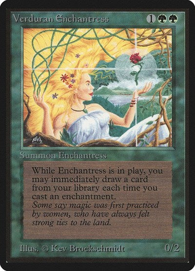 Verduran Enchantress [Limited Edition Beta] | RetroPlay Games