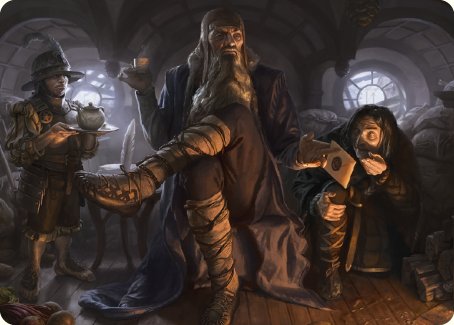 Sharkey, Tyrant of the Shire Art Card [The Lord of the Rings: Tales of Middle-earth Art Series] | RetroPlay Games