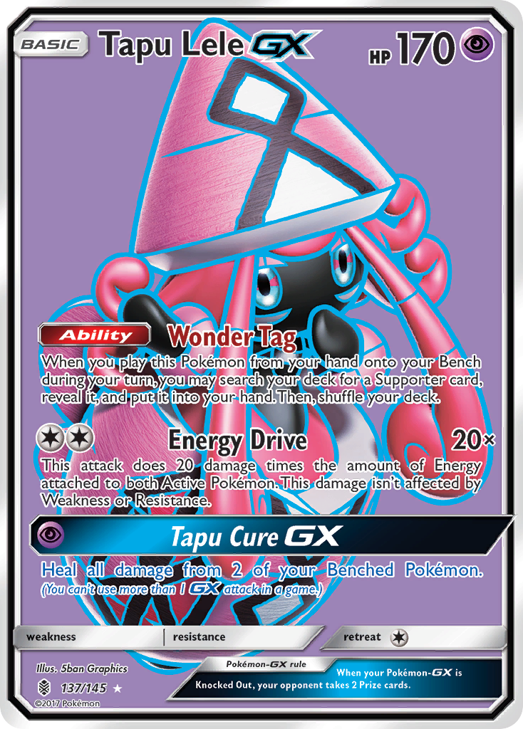 Tapu Lele GX (137/145) [Sun & Moon: Guardians Rising] | RetroPlay Games