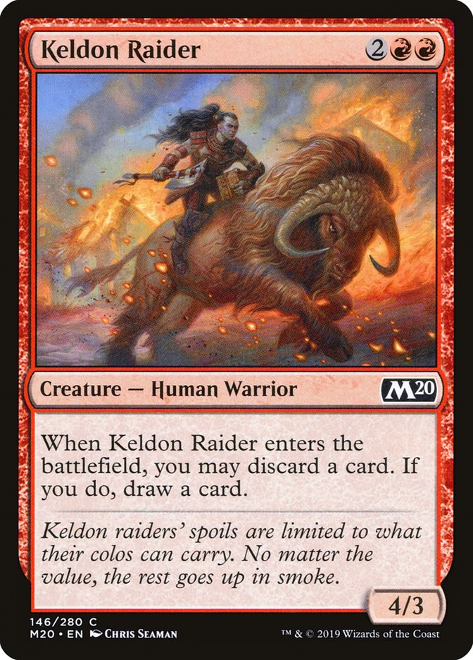 Keldon Raider [Core Set 2020] | RetroPlay Games