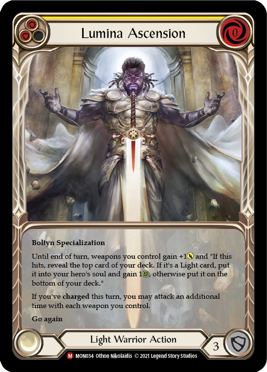 Lumina Ascension [MON034-EA] (Monarch)  1st Edition Rainbow Foil | RetroPlay Games