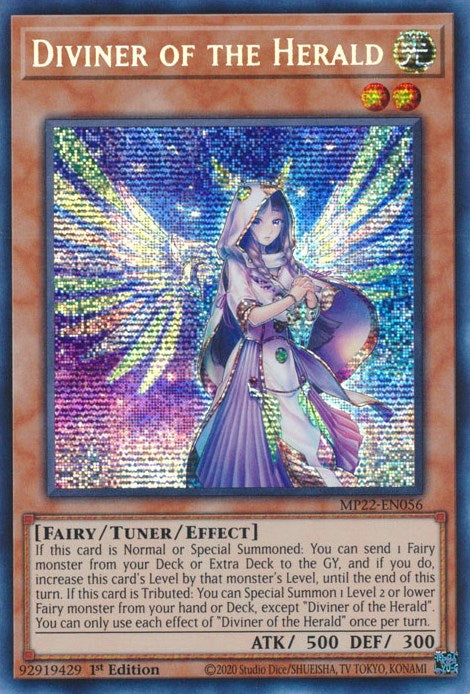 Diviner of the Herald [MP22-EN056] Prismatic Secret Rare | RetroPlay Games