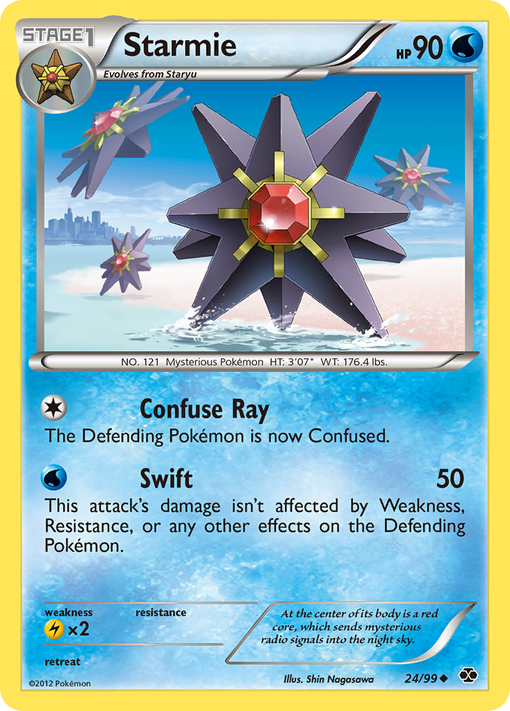 Starmie (24/99) [Black & White: Next Destinies] | RetroPlay Games