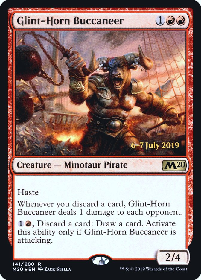 Glint-Horn Buccaneer  [Core Set 2020 Prerelease Promos] | RetroPlay Games