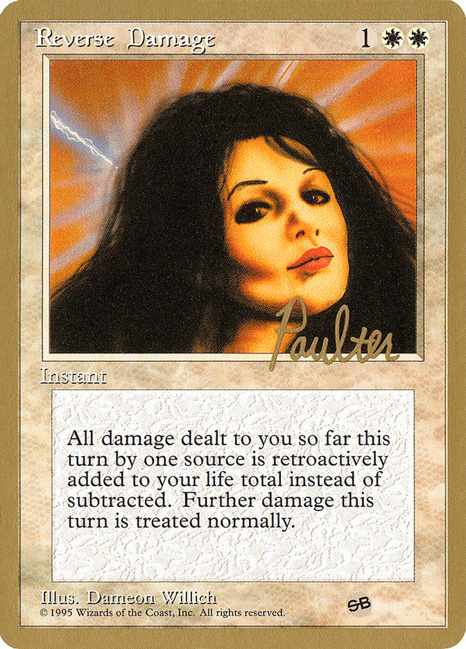 Reverse Damage (Preston Poulter) (SB) [Pro Tour Collector Set] | RetroPlay Games