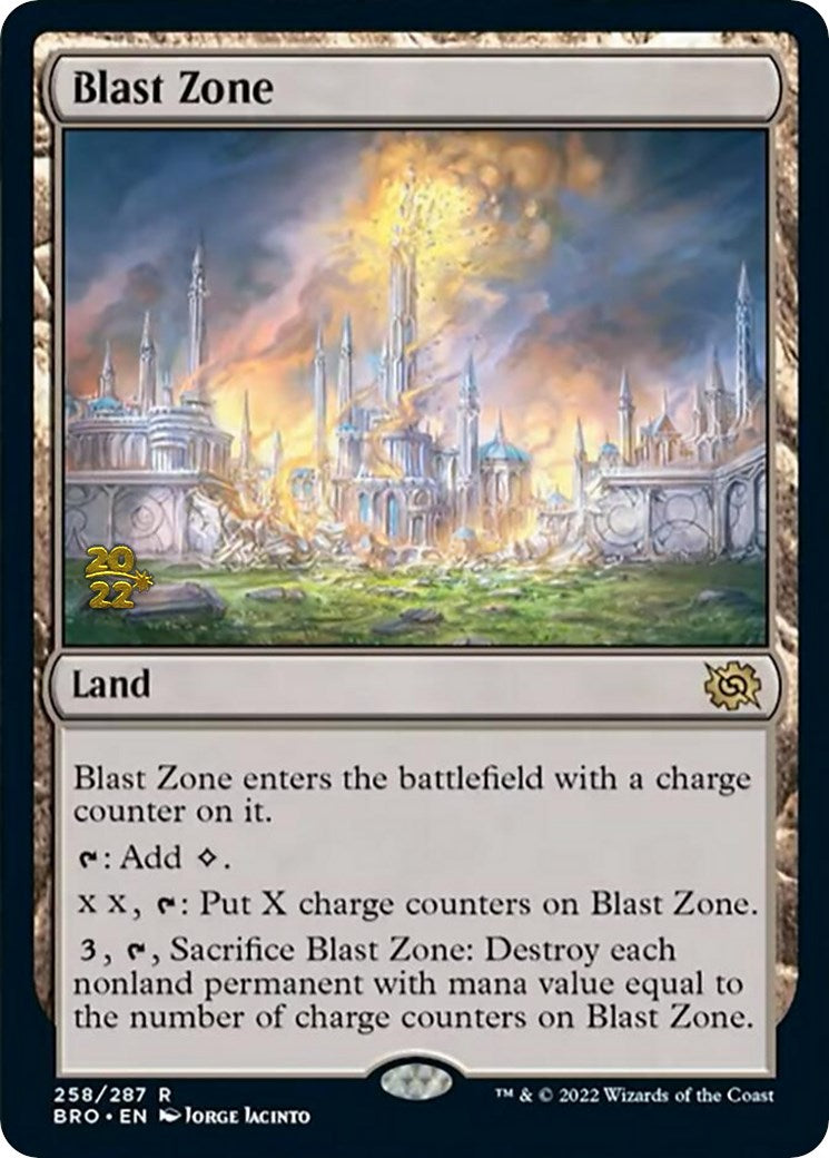 Blast Zone (258) [The Brothers' War: Prerelease Promos] | RetroPlay Games