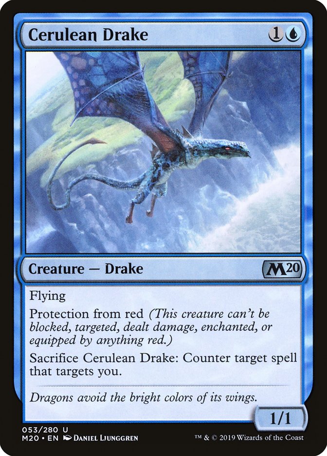 Cerulean Drake [Core Set 2020] | RetroPlay Games