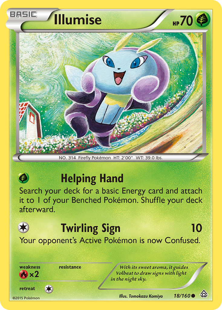 Illumise (18/160) [XY: Primal Clash] | RetroPlay Games
