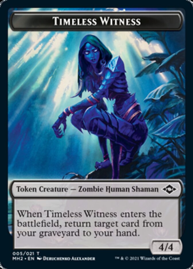 Timeless Witness Token [Modern Horizons 2 Tokens] | RetroPlay Games