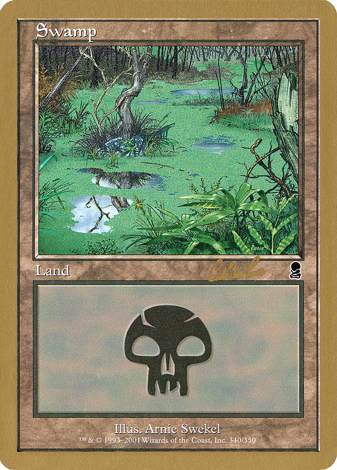 Swamp (cr340) (Carlos Romao) [World Championship Decks 2002] | RetroPlay Games